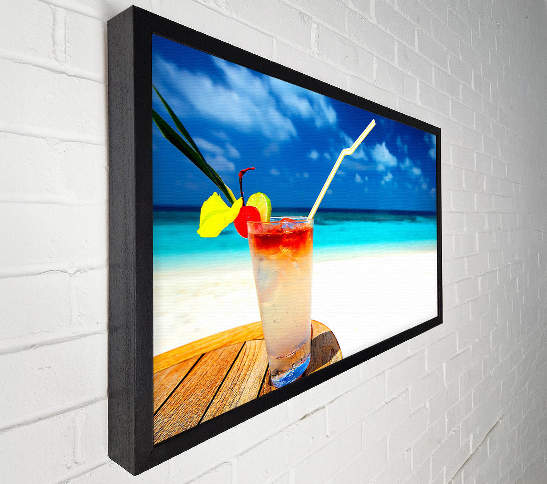  A Canvas Print of Tropical Cocktail Canvas Wall Art