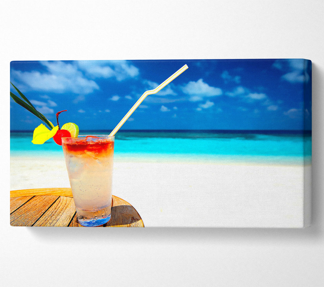  A Canvas Print of Tropical Cocktail Canvas Wall Art