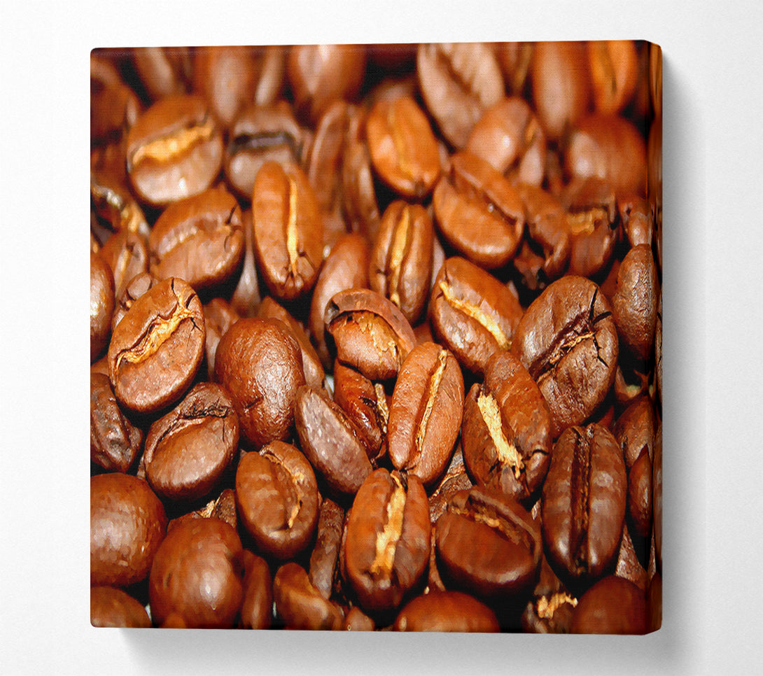  A Canvas Print of Roasted Coffee Beans Canvas Art