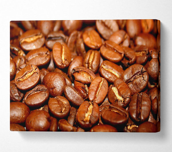  A Canvas Print of Roasted Coffee Beans Canvas Art