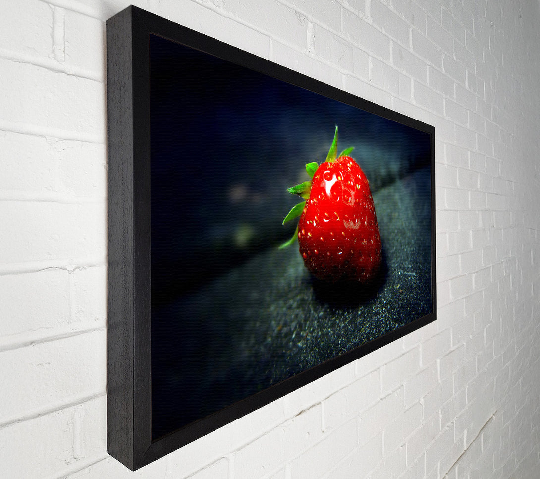  A Canvas Print of Strawberry Seeds Canvas Print