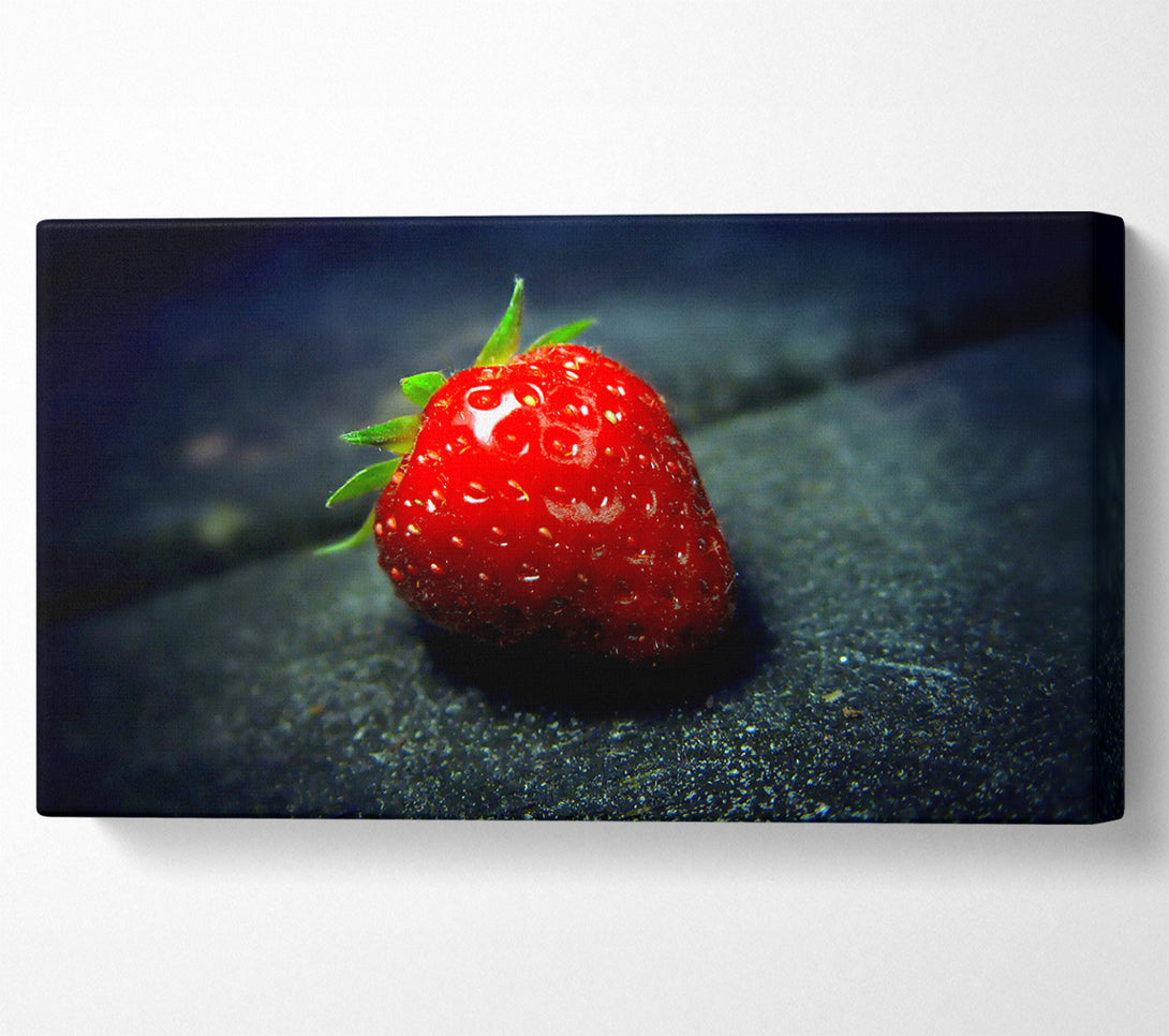  A Canvas Print of Strawberry Seeds Canvas Print