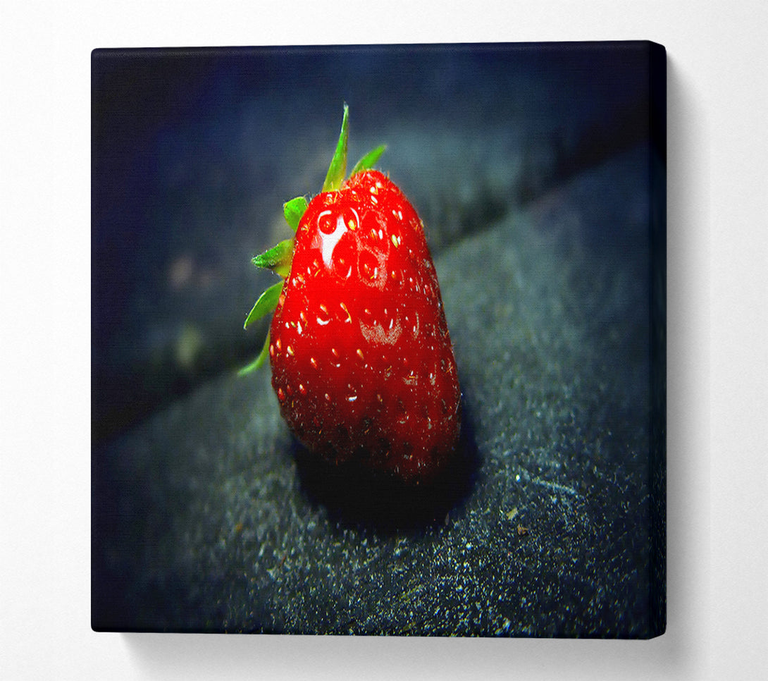  A Canvas Print of Strawberry Seeds Canvas Print