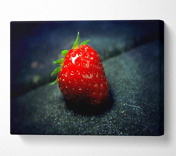  A Canvas Print of Strawberry Seeds Canvas Print