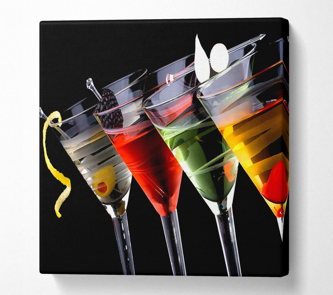  A Canvas Print of Drinks Anyone Canvas Print
