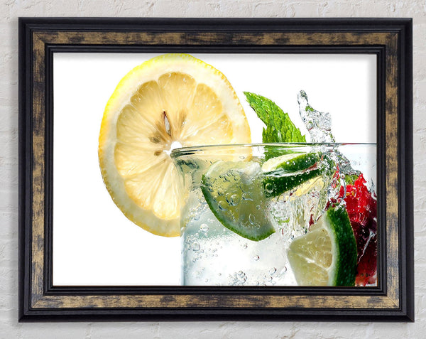 Party Drink Framed Print