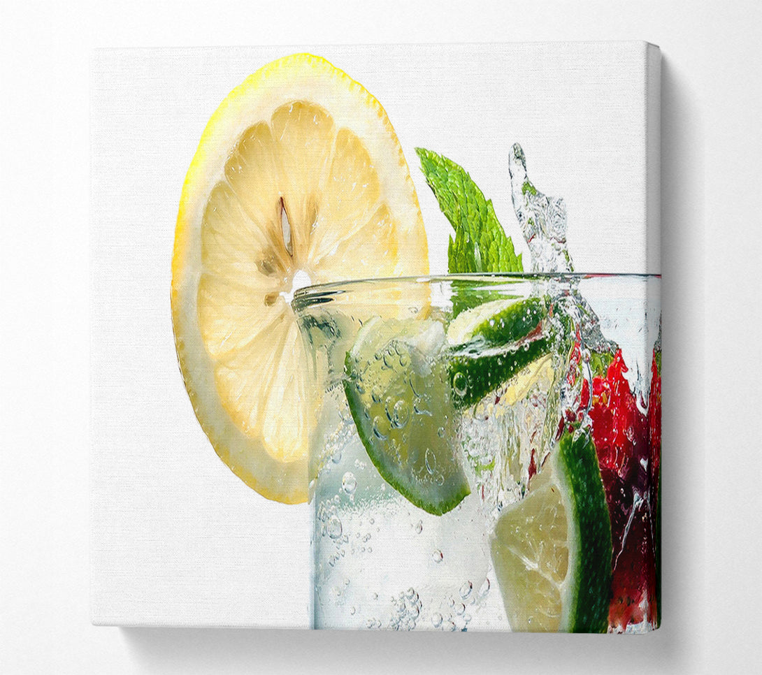  A Canvas Print of Party Drink Canvas Wall Art