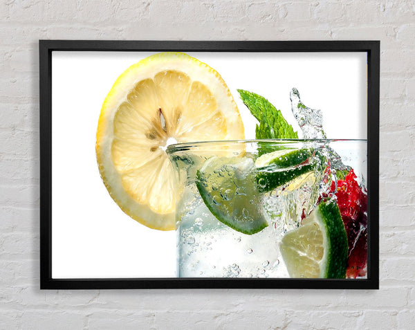 Party Drink Framed Print