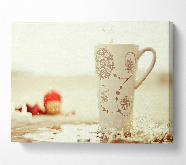  A Canvas Print of Tea Mug Canvas Wall Art