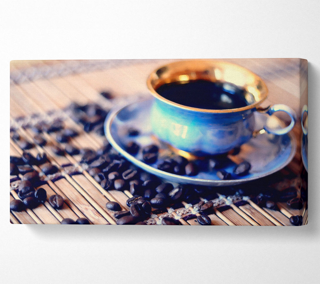  A Canvas Print of Posh Coffee Cup Canvas Art