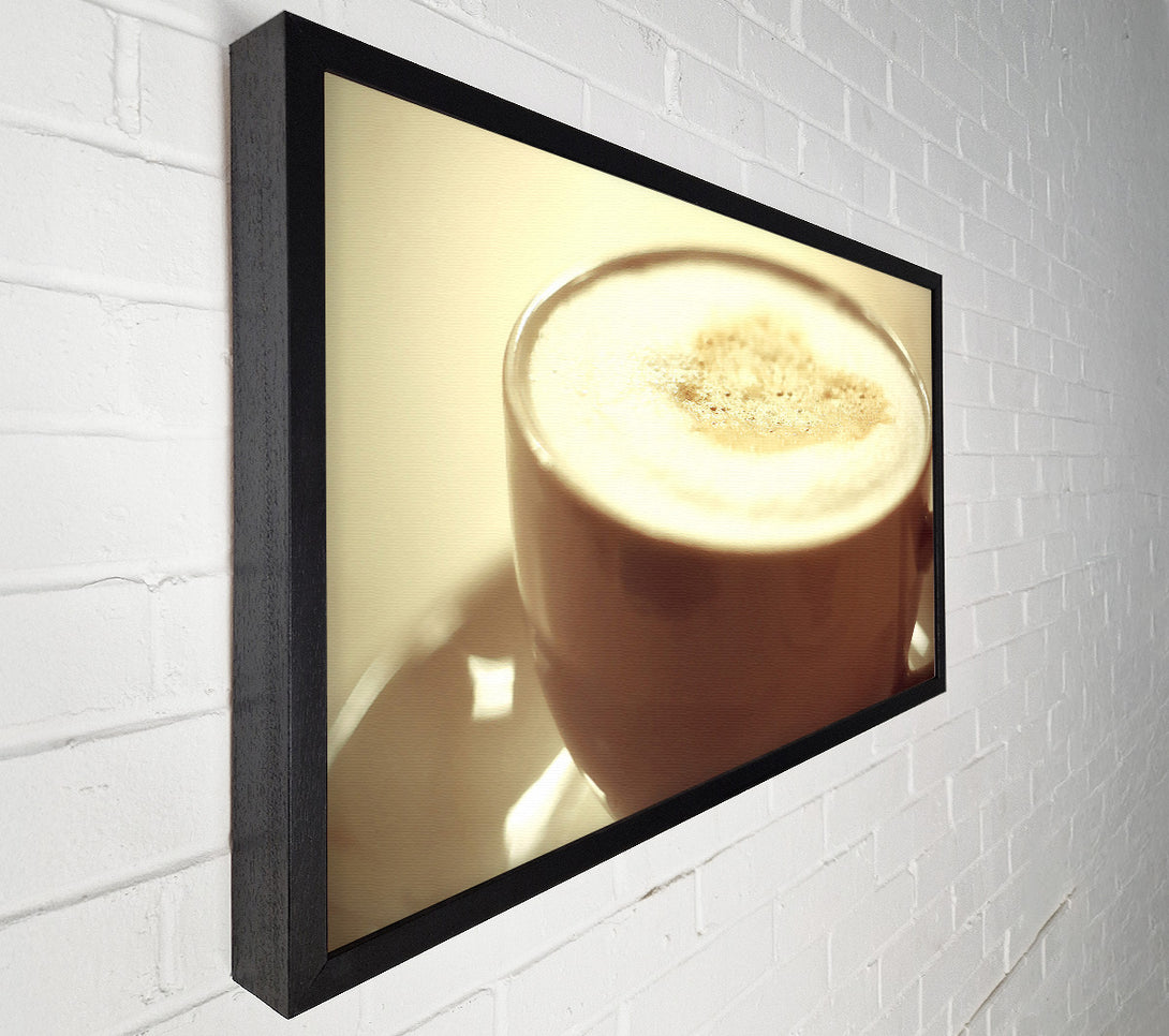  A Canvas Print of Cappuccino Canvas Art