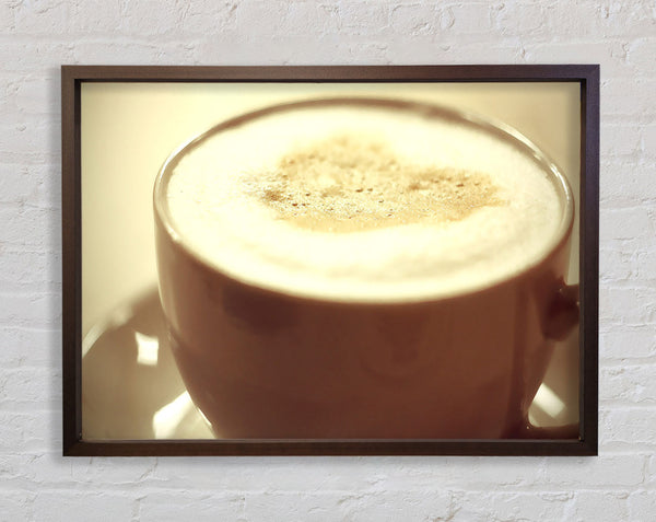 Cappuccino Framed Print