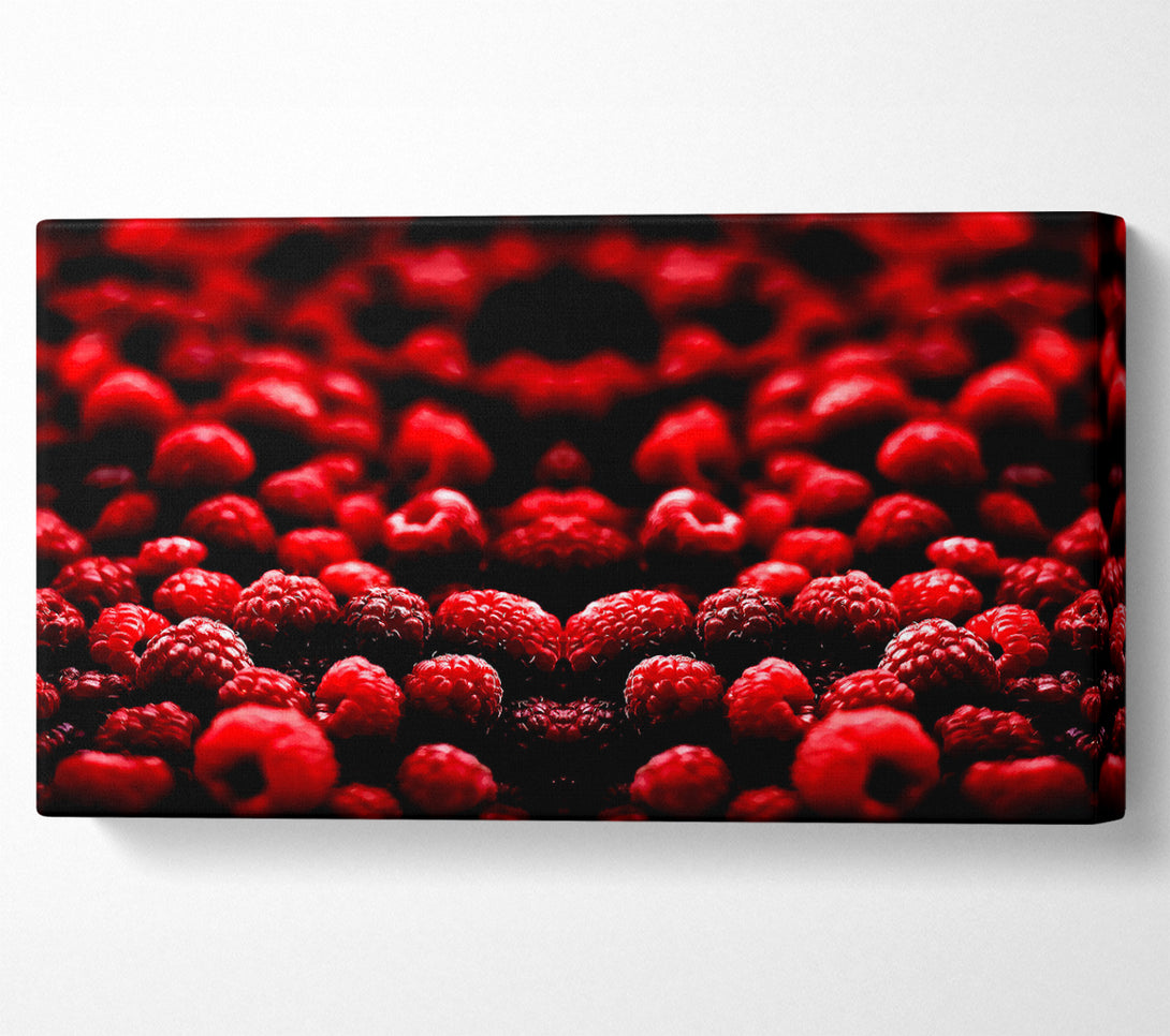  A Canvas Print of Raspberry Galour Canvas Wall Art