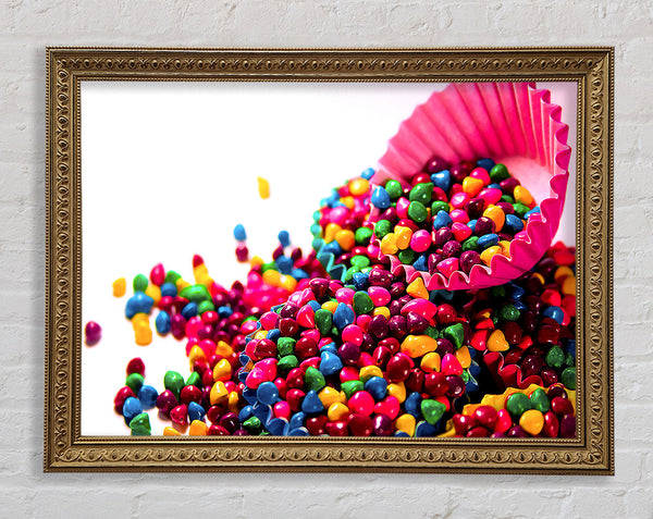 Colourful Candys Framed Print