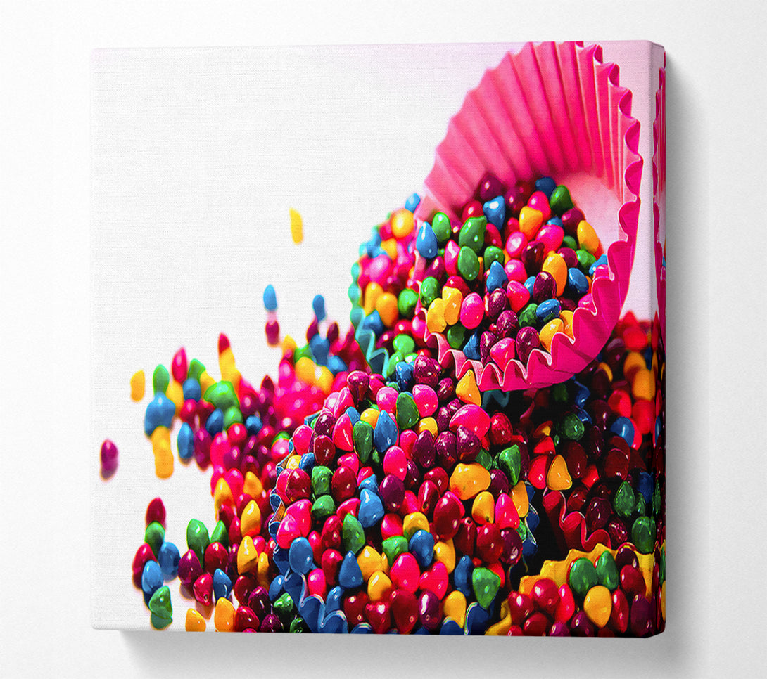  A Canvas Print of Colourful Candys Canvas Print