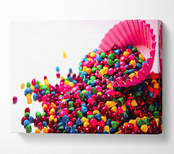  A Canvas Print of Colourful Candys Canvas Print
