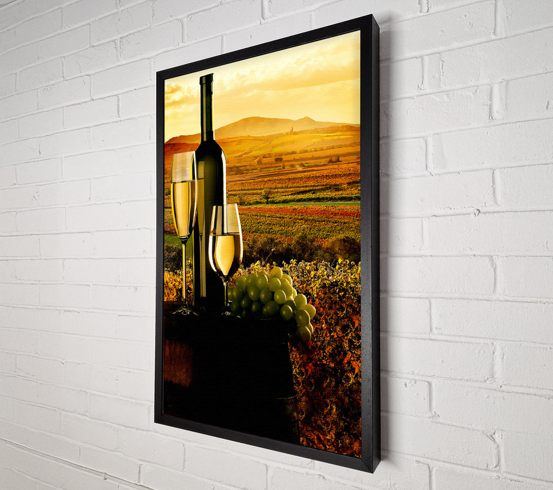  A Canvas Print of Wine Region Canvas Art