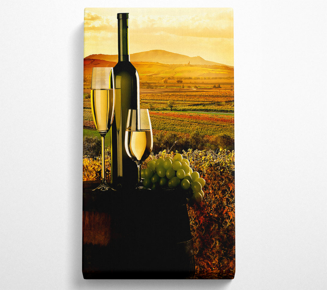  A Canvas Print of Wine Region Canvas Art