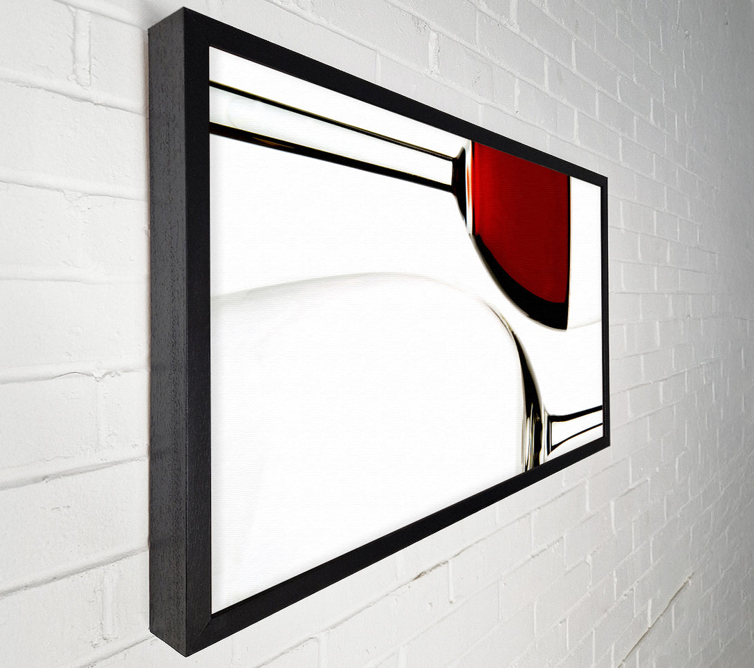  A Canvas Print of Half Full Or Half Empty Canvas Art