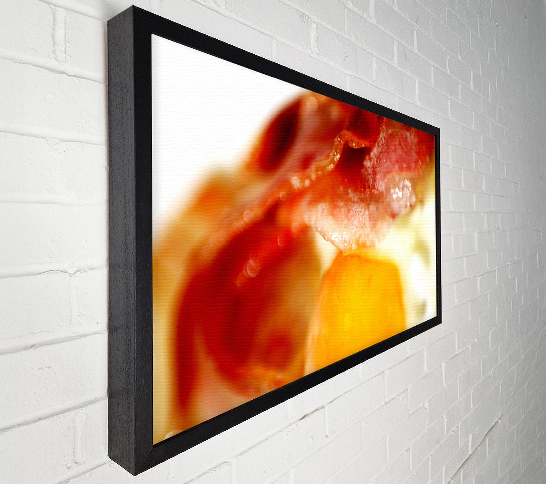  A Canvas Print of Bacon And Eggs Canvas Wall Art