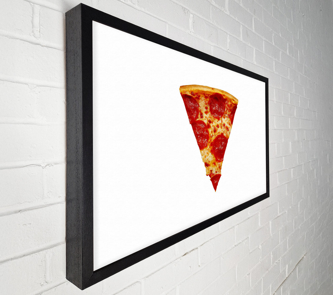  A Canvas Print of Pizza Slice Canvas Print