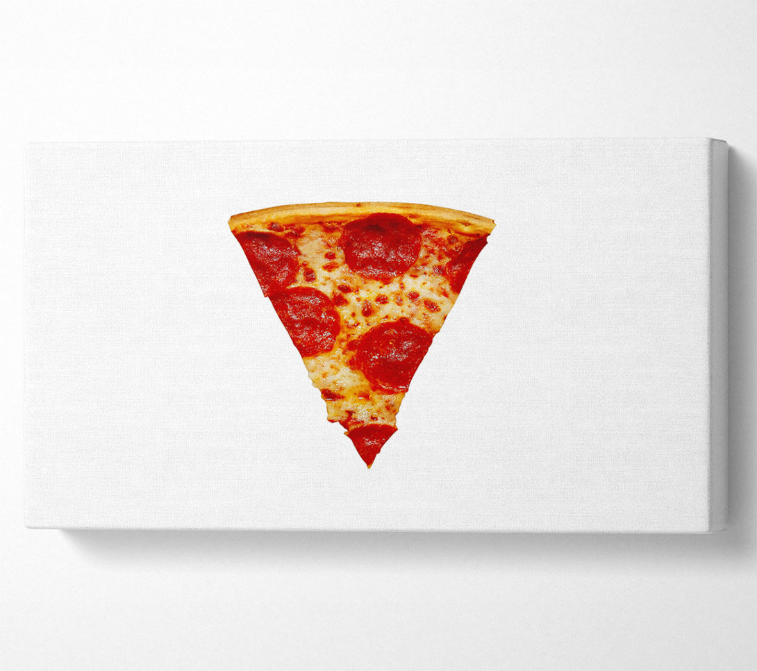  A Canvas Print of Pizza Slice Canvas Print