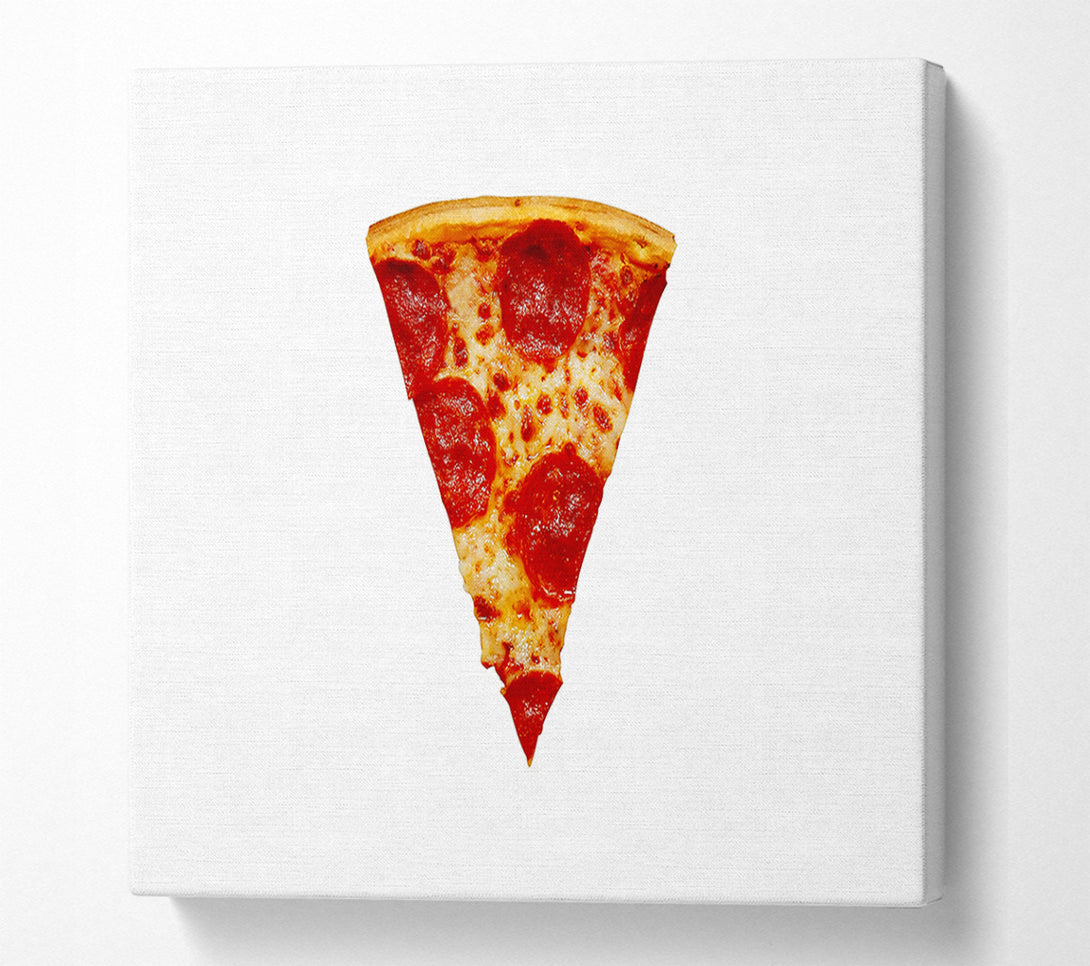 A Canvas Print of Pizza Slice Canvas Print