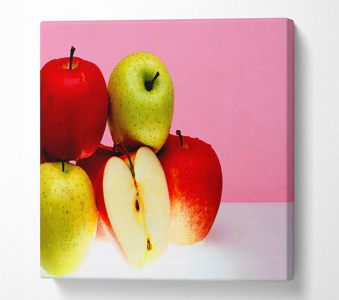  A Canvas Print of Apple Surprise Canvas Print