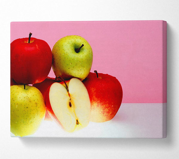  A Canvas Print of Apple Surprise Canvas Print