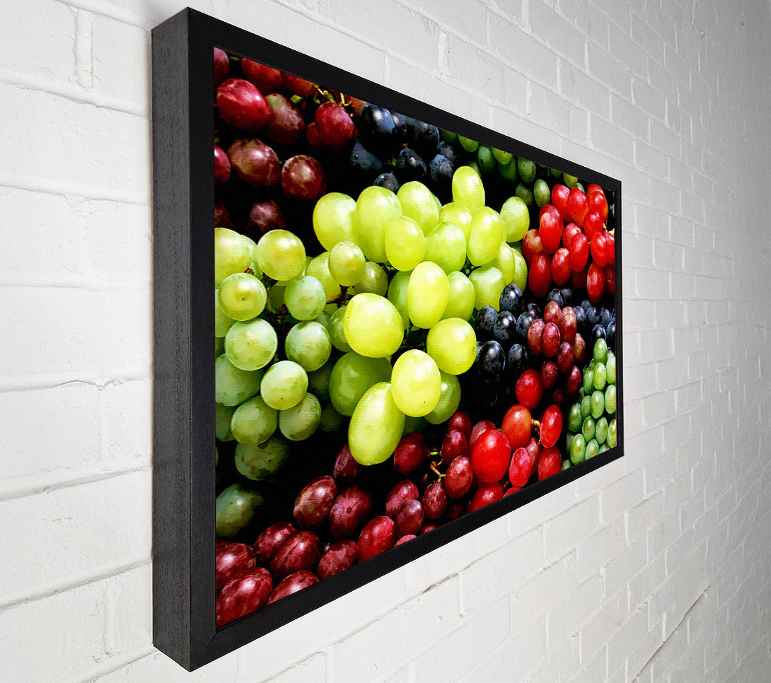  A Canvas Print of Nothing But Grapes Canvas Print
