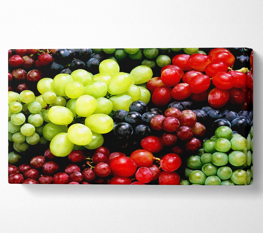  A Canvas Print of Nothing But Grapes Canvas Print