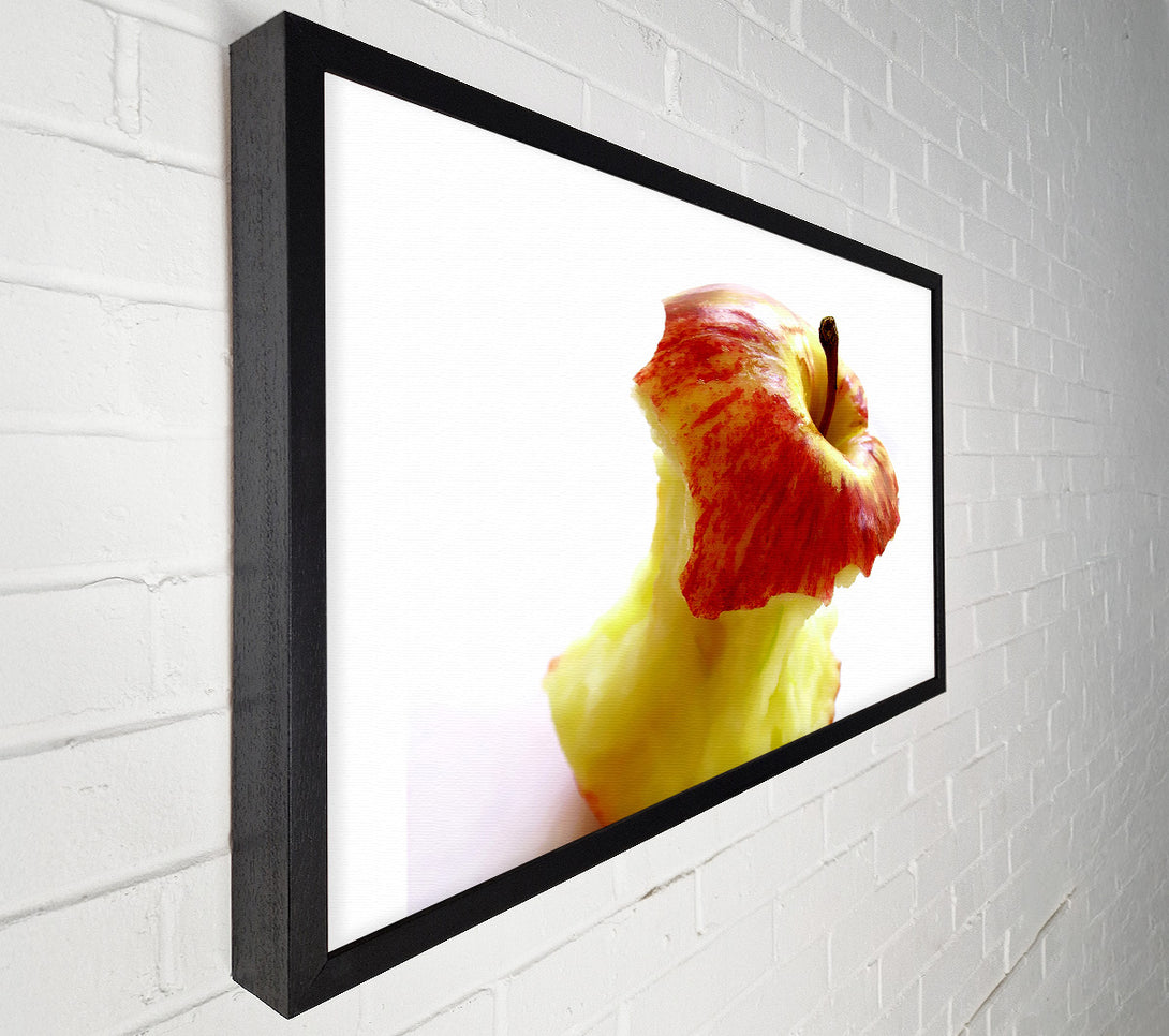  A Canvas Print of The Core Of An Apple Canvas Wall Art