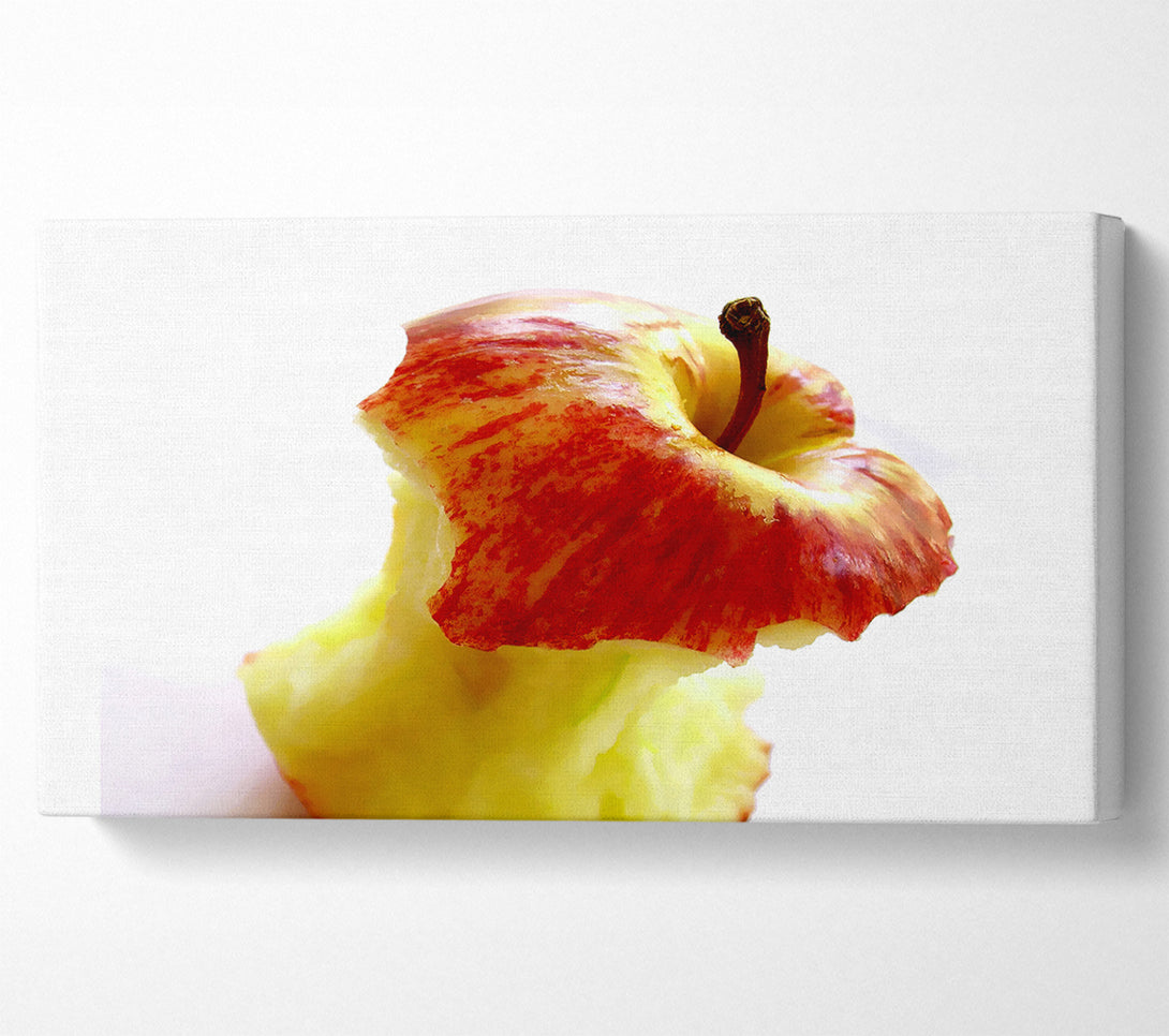  A Canvas Print of The Core Of An Apple Canvas Wall Art