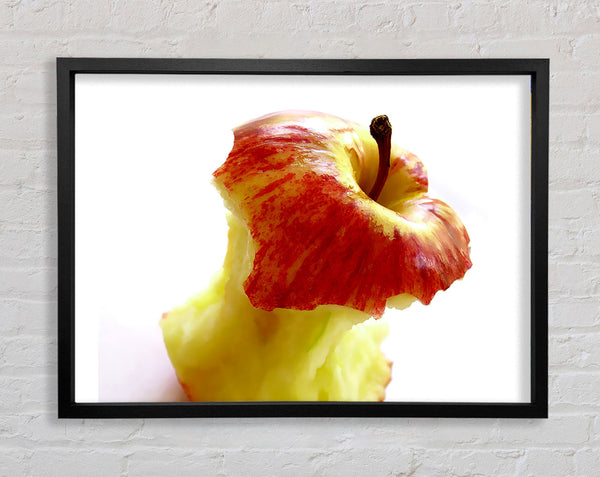 The Core Of An Apple Framed Print