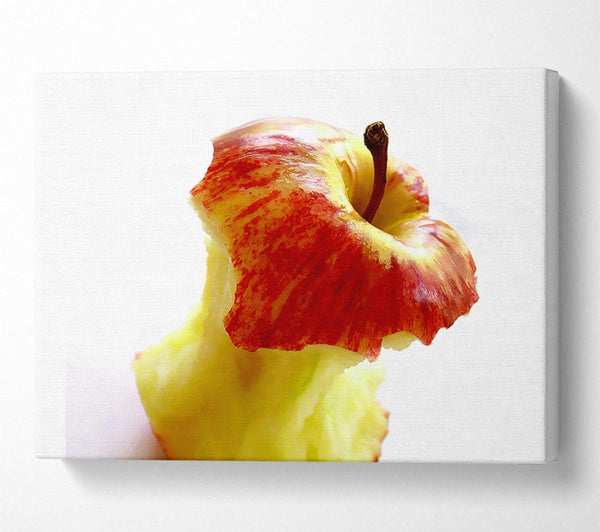  A Canvas Print of The Core Of An Apple Canvas Wall Art