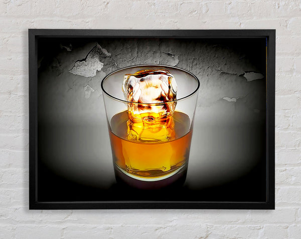 On The Rocks Framed Print