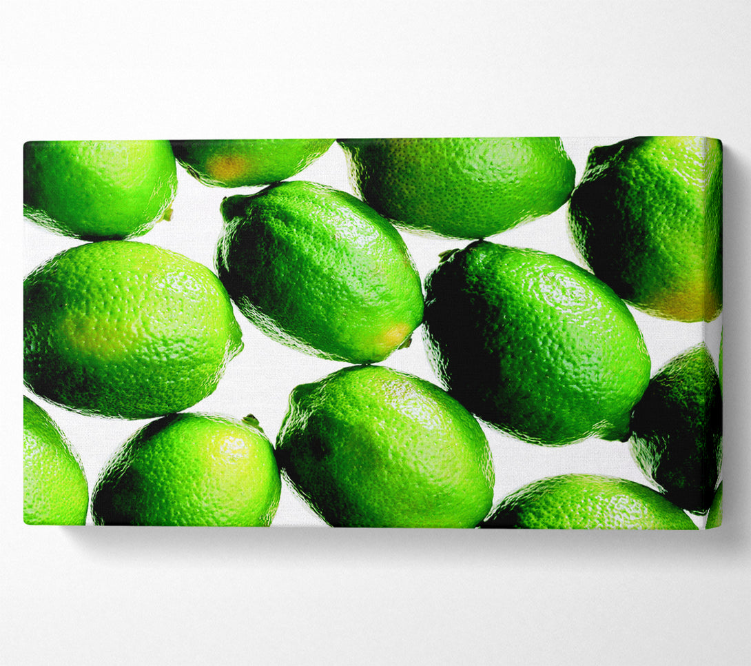  A Canvas Print of Lime Ocean Canvas Print