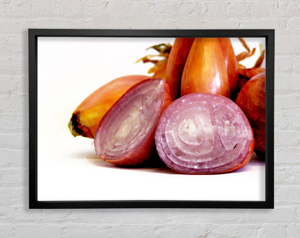 Onion Affair Framed Print
