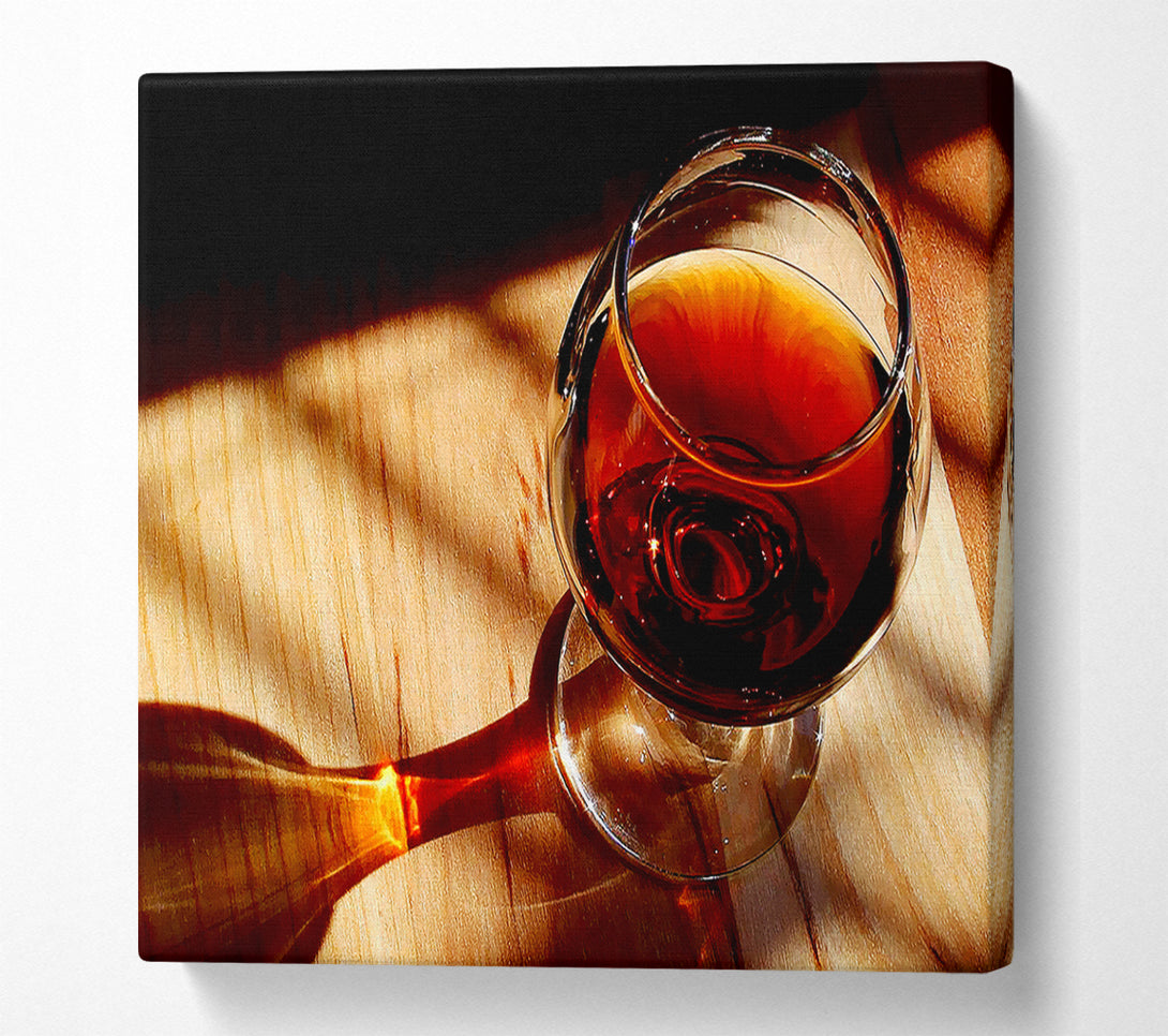  A Canvas Print of Brandy Delight Canvas Print