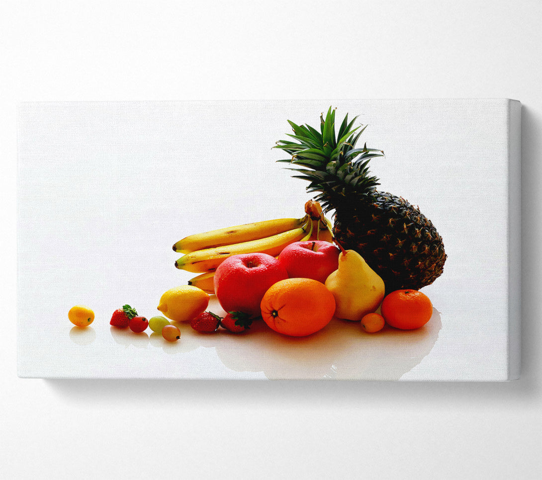  A Canvas Print of Fruit Basket Canvas Art