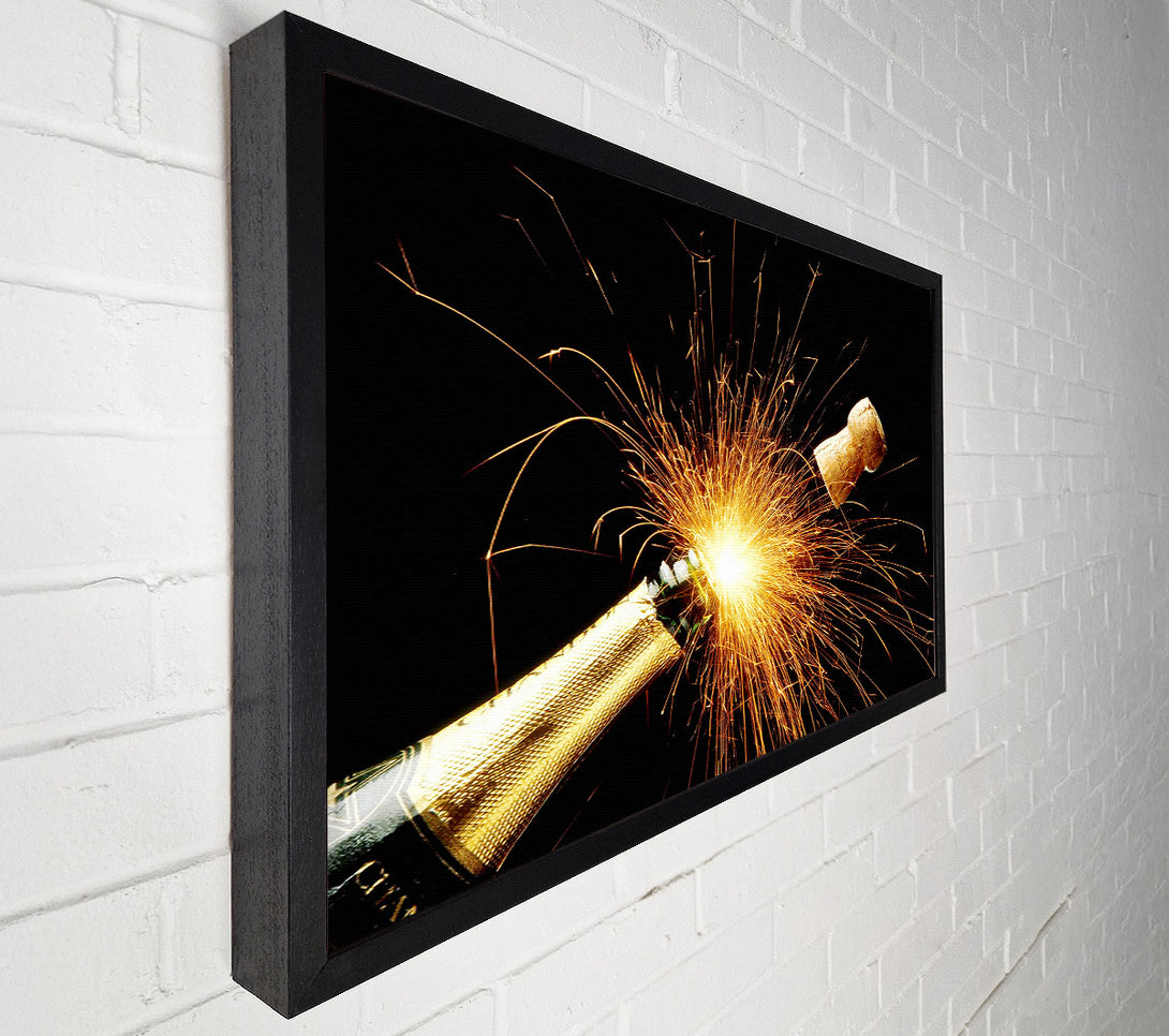  A Canvas Print of Champagne Sparkle Canvas Wall Art