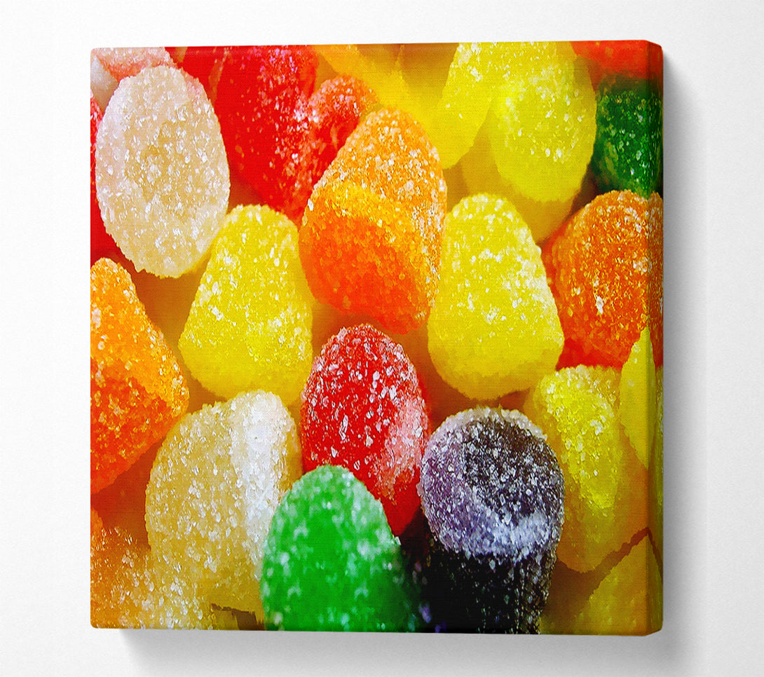  A Canvas Print of Jelly Tots Canvas Wall Art