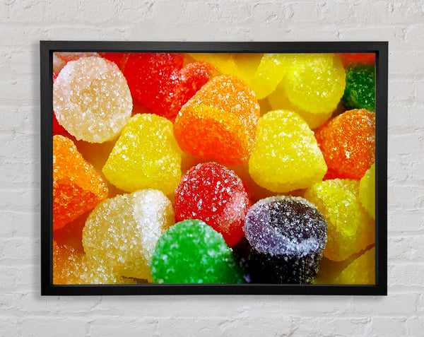 Jelly Tots Framed Print