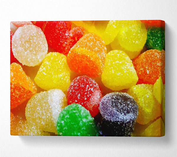  A Canvas Print of Jelly Tots Canvas Wall Art