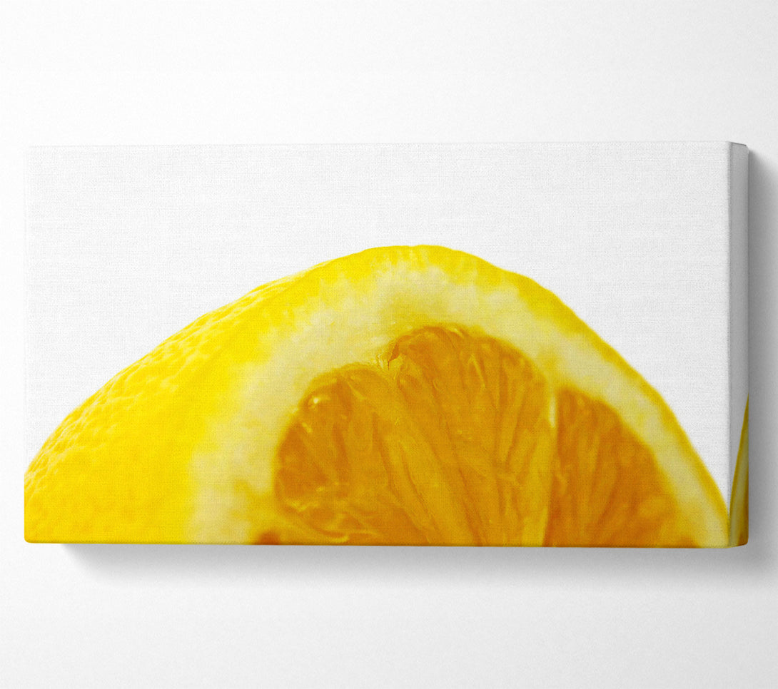  A Canvas Print of Lemon Wedge Canvas Wall Art