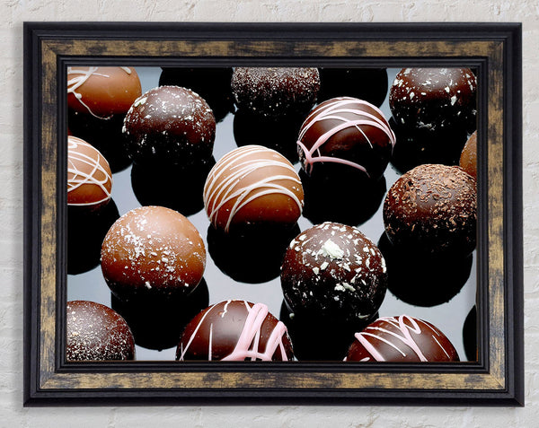 Chocolate Heaven Surprise Framed Print