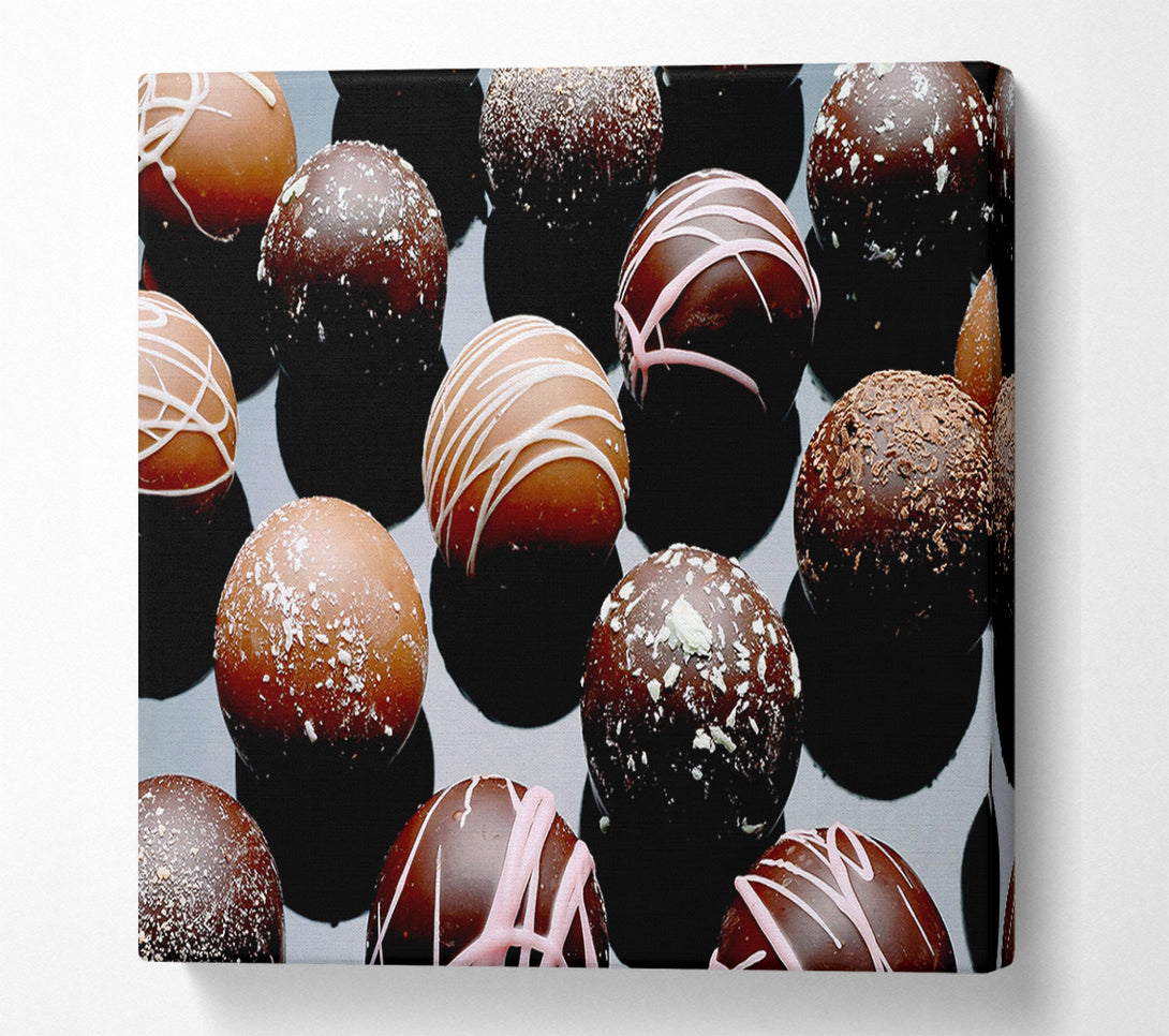  A Canvas Print of Chocolate Heaven Surprise Canvas Wall Art