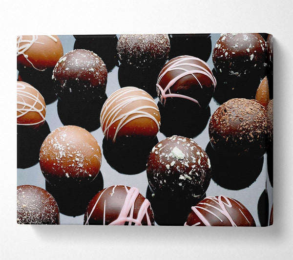  A Canvas Print of Chocolate Heaven Surprise Canvas Wall Art