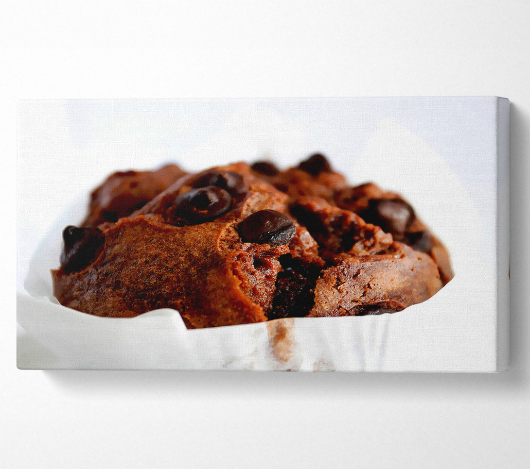  A Canvas Print of Chocolate Chip Muffin Canvas Art