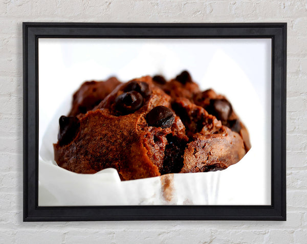 Chocolate Chip Muffin Framed Print
